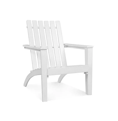 Givimo Outdoor Patio Acacia Wood Adirondack Lounge Armchair