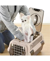 Double Door Carrier: Small - Brown