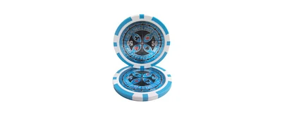 Slickblue The Ultimate Holo Inlay Poker Chips Clay Composite Set for $50