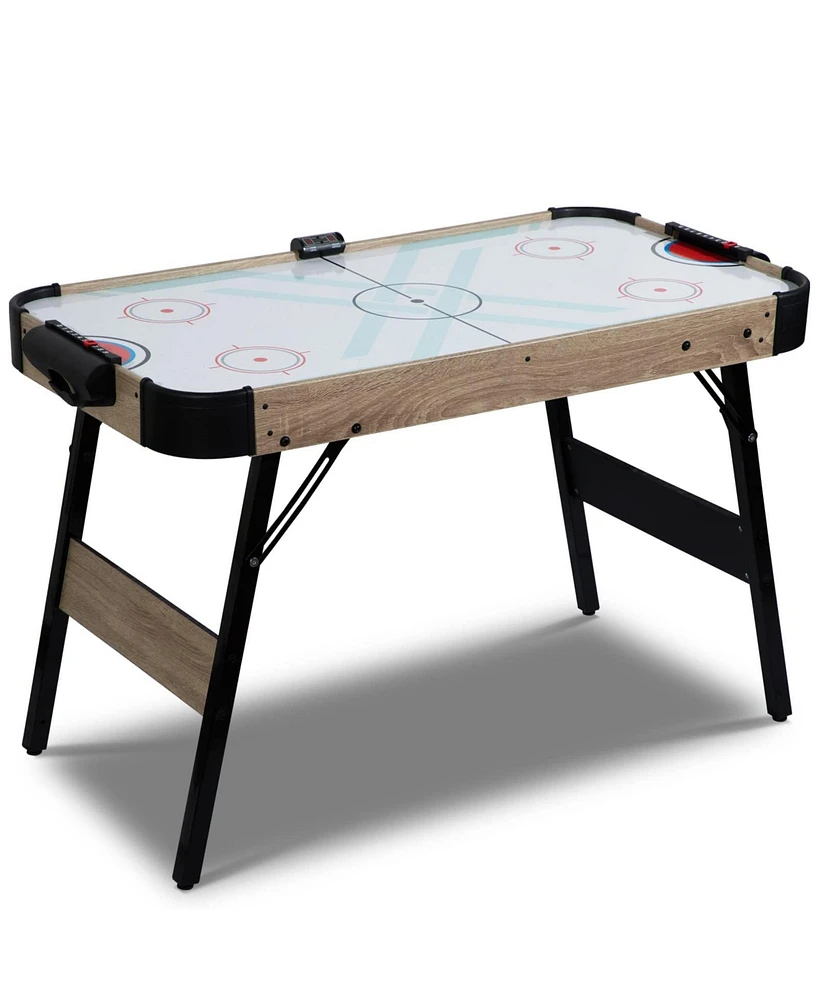 Inolait 48" Mid-Size Indoor Folding Hockey Table Sports Gaming Set Powered by Air