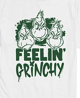 Airwaves Men's The Grinch Feelin' Grinchy Short Sleeve Tee