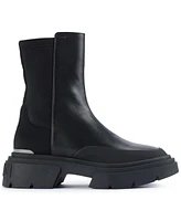 Dkny Women's Fleming Block Heel Winter Booties