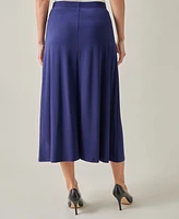 Kasper Women's Pull-On A-Line Maxi Skirt