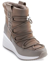 Dkny Women's Perla Wedge Winter Booties