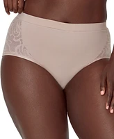 Bali's Women's Coolest Smoothing High-Waist Brief Underwear Dfcsbf