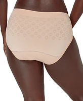 Bali Women's Beautifully Confident Seamless Light Leak & Period Protection Brief Underwear DFSLB1