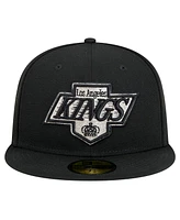 New Era Men's Black Los Angeles Kings Core 59FIFTY Fitted Hat