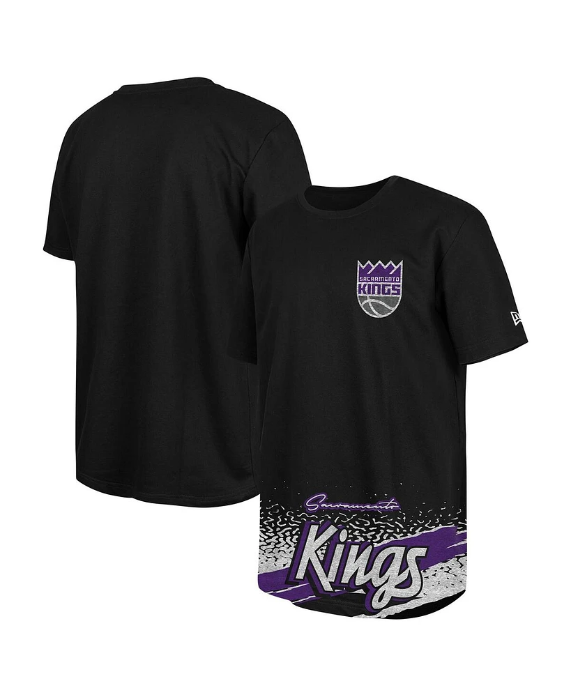 New Era Men's Black Sacramento Kings Sport Classic T-Shirt