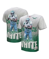 Mitchell & Ness Men's Reggie White Gray Philadelphia Eagles Burst Retired Player T-Shirt