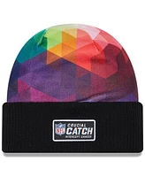 New Era Big Boys and Girls Black New York Giants 2023 Nfl Crucial Catch Cuffed Knit Hat