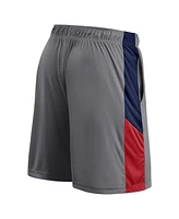 Fanatics Men's Gray New England Patriots Primary Logo Shorts