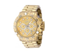 Invicta Men's 47184 Subaqua Quartz Chronograph Gold, Silver Dial Watch