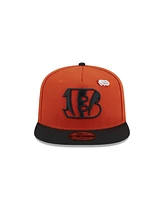 New Era Men's Orange Cincinnati Bengals 2024 Inspire Change A-Frame 9FIFTY Snapback Hat