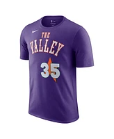 Nike Men's Purple Kevin Durant Phoenix Suns 2024/25 City Edition Name Number T-Shirt