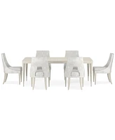 Mezzanine 7-Pc. Dining Set (Rectangular Table & 6 Side Chairs)