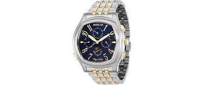 Invicta Men's 37657 Objet D Art Quartz Multifunction Blue Dial Watch