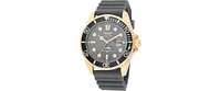 Invicta Men's Pro Diver Quartz 3 Hand Charcoal Dial Watch