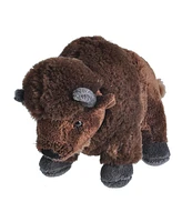 Wild Republic Cuddlekins Mini Bison Stuffed Animal, 8 Inches