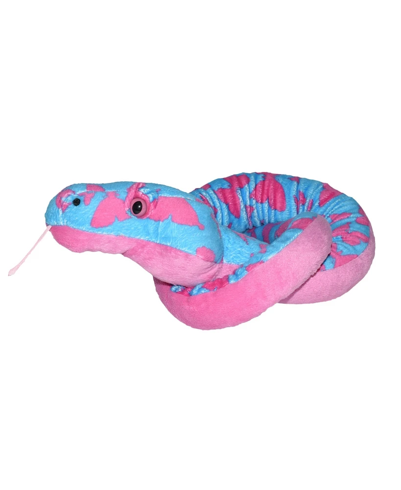 Wild Republic Plush Snake Butterfly Stuffed Animal, 54 Inches