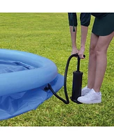 Jleisure 17808 12 Ft x 30" Prompt Set Inflatable Outdoor Backyard Swimming Pool