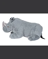 Wild Republic Cuddlekins Jumbo Rhino Stuffed Animal, 30 Inches