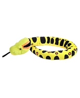 Wild Republic Plush Snake Anaconda Stuffed Animal, 54 Inches