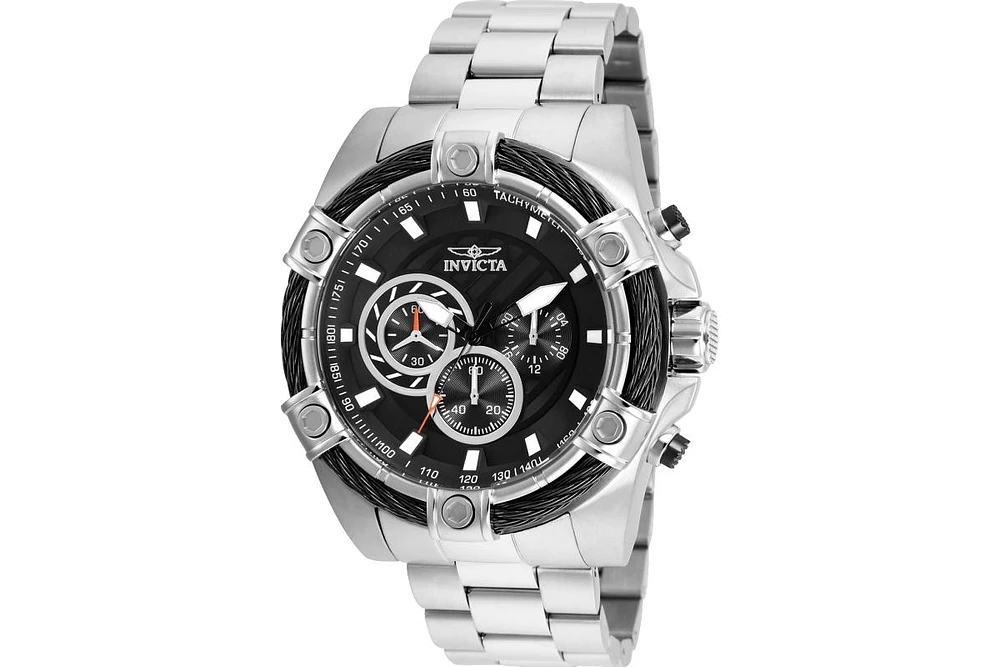 Invicta Men's 25512 Bolt Quartz Chronograph Black Dial Watch