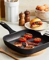 Cuisine::pro Granite11" Cast Aluminum Grill Pan