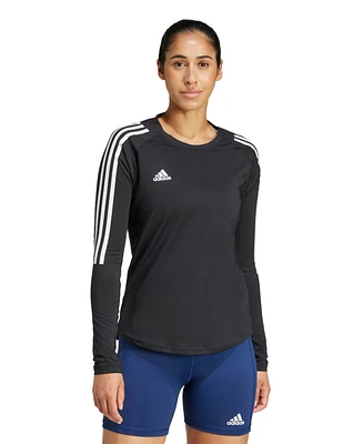 Adidas Women's Hilo Volleyball Long-Sleeve Jersey Sweatshirt