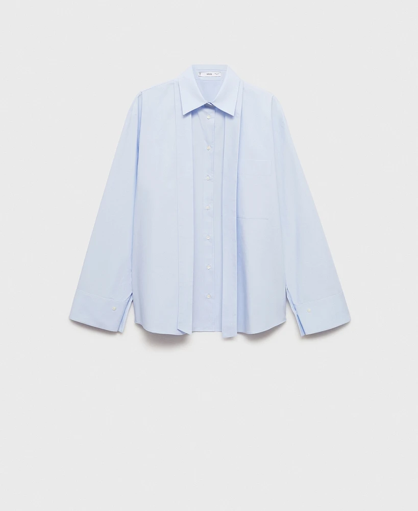 Mango Women's Bow-Tie Shirt