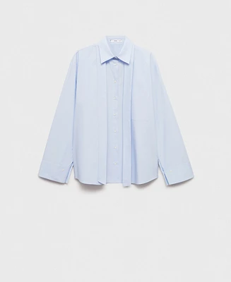 Mango Women's Bow-Tie Shirt