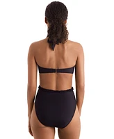 Mimi Flamingo Women's Ruffled Cutout One-Piece Swimsuit