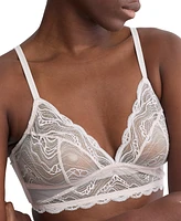 Calvin Klein Women's Essentials Lace Triangle Bra QF7925