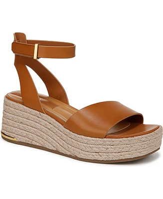 Franco Sarto Women's Tiffany Open Square Toe Espadrille Platform Sandals