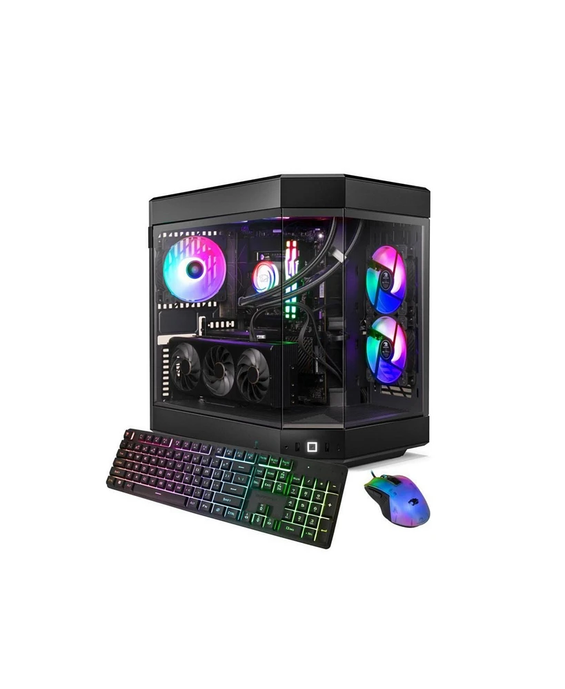 Ibuypower Y60 Gaming Desktop Pc - Amd Ryzen 9 9900X - Rtx 4070 Super 12GB - 32GB DDR5 5200 MHz Rgb Ram - 2TB NVMe Ssd