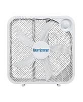 Hurricane 20" Classic Series Floor Box Fan with 3 Speed Settings, 2 Pack, White