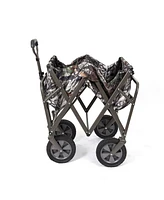 Mac Sports Collapsible Folding Outdoor Utility Garden Camping Wagon Cart, Camo