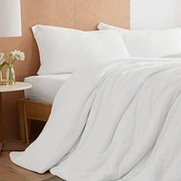 We Be Slubbin - Coma Inducer� Oversized Comforter Set - Farmhouse White , Queen