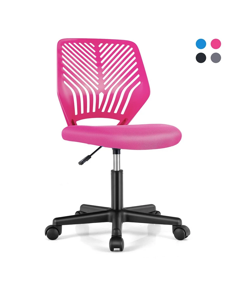 Gouun Height-adjustable Ergonomic Kids Desk Chair with Universal Casters