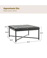 Hulala Home Ferr Modern Bench with Iron leg