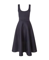 Quiz Women's Scuba Foam Square Neck Skater Dress