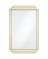 Uttermost Amherst Brushed Gold 24" x 38 1/2" Wall Mirror