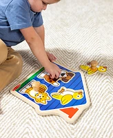 Melissa and Doug Animals Jumbo Knob Wooden Puzzle Set