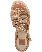 Dolce Vita Women's Latice Peep-Toe Fisherman Sandals