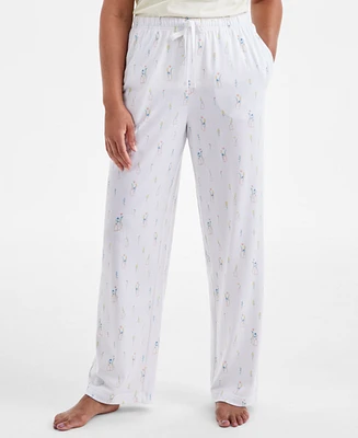 Charter Club Women's Knit Pajama Pants, Exclusively at Macy's