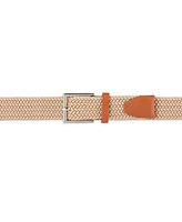 Tommy Hilfiger Men's Giftable Boxed Fully Adjustable Stretch Casual Braided Belt