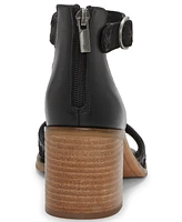 Lucky Brand Women's Shivona Whipstitch Block-Heel Dress Sandals