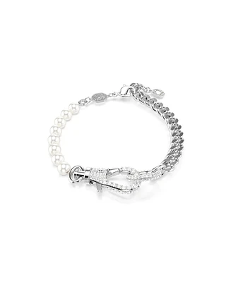 Swarovski Crystal Rhodium Plated Dextera Bracelet