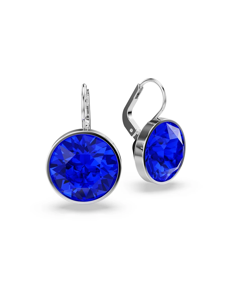 Swarovski Round Cut Bella Drop Earrings