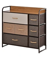 Homcom 7-Drawer Dresser, 3-Tier Tower Unit with Steel Frame